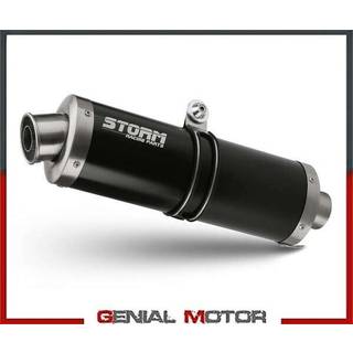 Storm Steel Black Oval endelyddæmper