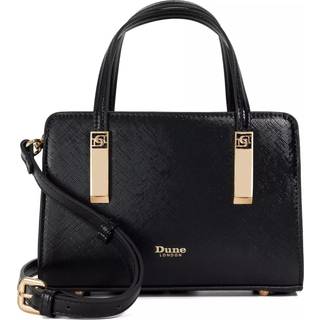 Dune London Dune London Black Dinkydenbeigh Mini Branded Handle Tote Bag