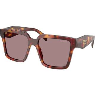Prada PR 24ZSF Asian Fit 22A20I 57 Solbriller Kvinder Tortoiseshell - Poppy Tortoise - 57mm
