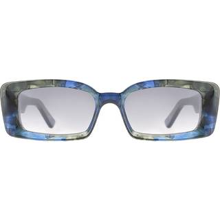 VANNI VS3052 A604 51 Solbriller Kvinder Blue - Blue Brown Marble - 51mm