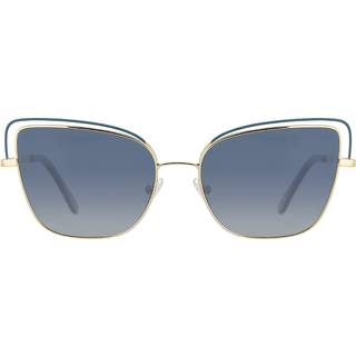 VANNI VS9616 C219 56 Solbriller Kvinder Guld - Gold Top Green - 56mm