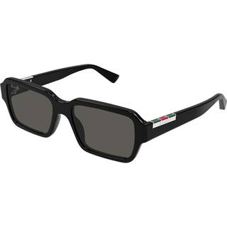 Gucci Mand Gucci GG1887S 001 Solbriller Acetat Sort Grå Firkantet
