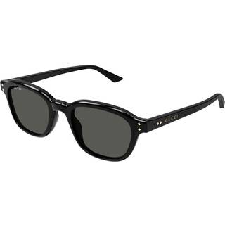 Gucci Mand Gucci GG1892S 001 Solbriller Acetat Sort Grå Rund