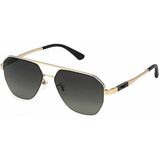 Police Mand SPLP30 RANGER 1 300 Solbriller Metal Guld Røg Geometrisk Normal Skygge