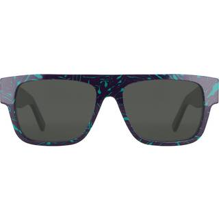 VANNI VS1502 A990 57 Solbriller Mænd Grøn - Purple Green Flash Pattern - 57mm