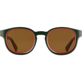 VANNI VS2507 A629 49 Solbriller Mænd Grøn - Dark Green On Orange - 49mm