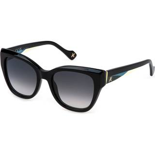 Yalea SYA153V CAROLINA 0700 53 Solbriller Kvinder Black - Shiny Black - 53mm