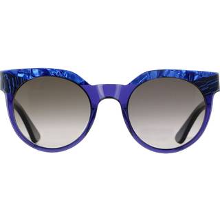 VANNI VS3027 A344 49 Solbriller Kvinder Blue - Transparent Blue Purple Marble Laminate - 49mm