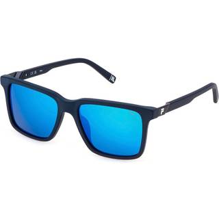 Fila SFI891V C03Z 55 Solbriller Mænd Blue - Matte Blue - 55mm