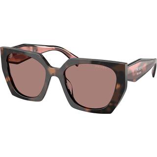 Prada PR 15WSF Asian Fit 23A60B 55 Solbriller Kvinder Tortoiseshell - Mauve Tortoise - 55mm