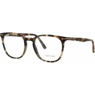 TOM FORD Mand FT5506 55 Optiske stel Acetat Havana Geometrisk Normal