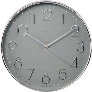 Hama Corsica Wall Clock 30 cm Silver