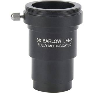 3x Barlow Lens Metal Optisk glas Teleskop Barlow Lens Teleskop Tilbehør M42X0.75 Trådgrænseflade til 1,25 tommer astronomiske teleskop okular