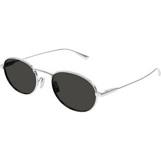 SAINT LAURENT Mand SL 799 002 Solbriller Metal Sølv Grå Rund