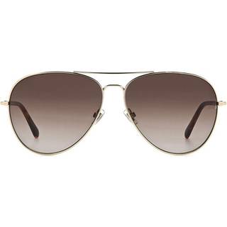 Fossil FOS 3104/G/S Asian Fit DM2/HA 61 Solbriller Mænd Guld - Light Gold Brown Tortoise - 61mm