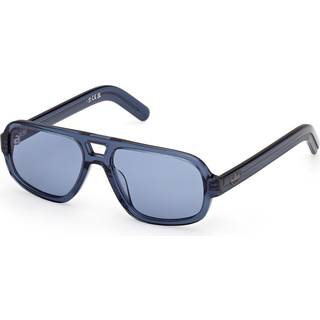 Adidas Originals OR0134 90V 55 Solbriller Mænd Blue - Transparent Blue - 55mm