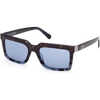 Guess Mand GU00213 92V Solbriller Acetat Blå Blå Firkantet Normal