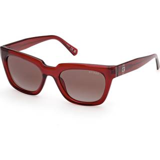 Guess Mand GU00206 66F Solbriller Injiceret Rød Brun Firkantet Normal