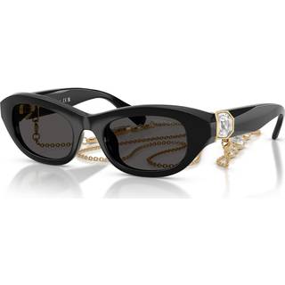 Sonnenbrille, Kissenform, Schwarz