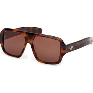 Adidas Originals OR0132 52E 57 Solbriller Mænd Tortoiseshell - Dark Brown Tortoise - 57mm