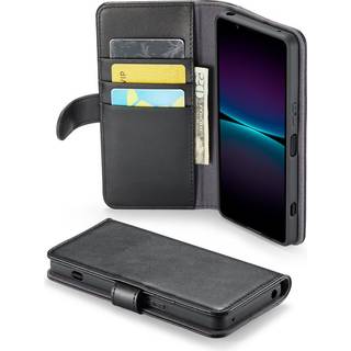 Mobique Ægte Læderetui Sony Xperia 1 VI Sort