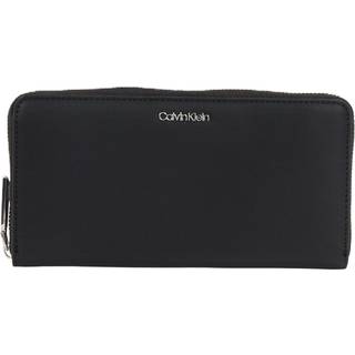 Large RFID Zip Around Wallet - Black - One Size