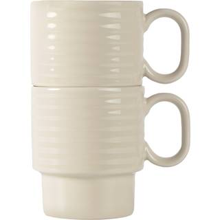 Sagaform Coffee & More kaffekrus 2-pak Beige