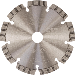 Baier Laser Turbo diamantskæreskive 350×25,4mm