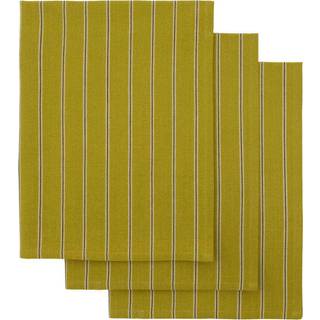 House Doctor Hdcook Viskestykke 55x75 Cm 3-pak Mustard - Viskestykker Bomuld Sennepsgul - 267630002
