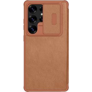 Nillkin Qin Pro CamShield Samsung Galaxy S25 Ultra Brown
