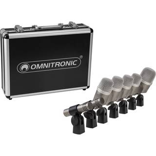 Omnitronic MIC 77-7LMH MK2 Drum Microphone Set TILBUD NU