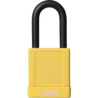 ABUS Abus hængelås 74/40 gul ensluk.