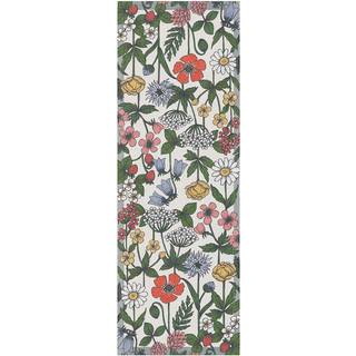 Ekelund Linneväveri Vildblommor bordløber 35x100 cm Flerfarvet