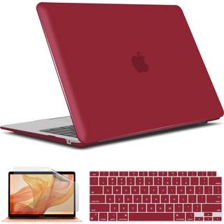 Ibenzer kompatibel med ny MacBook Air 13 tommer sag 2022 2021 2020 M1 A2337 A2179 A1932 Hard Shell Case & Keyboard Cover & Screen Film til Mac Ai