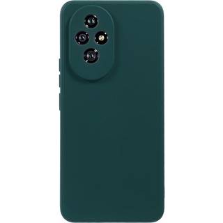 EIDERWOOD Honor 200 5G Case – Fleksibelt Plast Cover med Fiberforing og Præcis Kameraudskæring