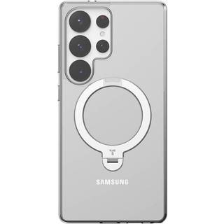 Torras Ostand Spin Series phone case for Samsung S25 Ultra (transparent)