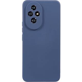 EIDERWOOD Honor 200 5G Plast Case – Beskyttende Cover med Fiberforing og Præcis Kameraudskæring - Blå