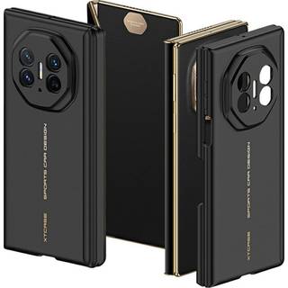 EIDERWOOD Huawei Mate XT Ultratyndt Magnetisk Fleksibel Plast Bagcover - Sort