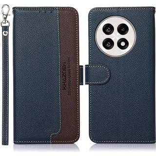 OnePlus 13R Wallet Cover i Kunstlæder med Strop - Blå