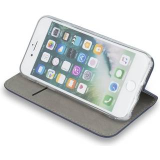 Flip-etui med stativ til Motorola Edge 50 Pro - Marineblå