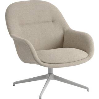 Muuto Fiber Lænestol Med Swivel Ericture 240/Grå