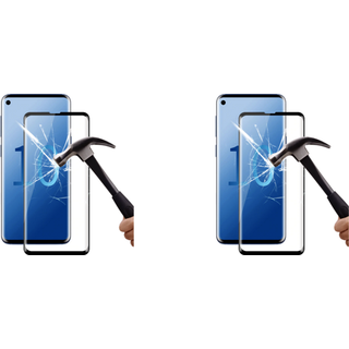 Samsung Galaxy S10 , buet beskyttelsesglas - 2x