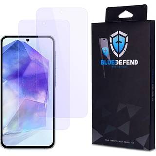 Samsung Galaxy A55 BlueDefend Anti-Blue Light Skærmbeskyttelse Hærdet Glas - 2 stk.