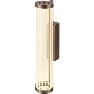 SLV LED-væglampe Quimera, kobberfarvet, højde 41 cm, CCT