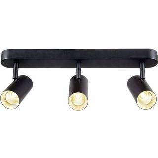 SLV LED-loftspot Noblo, 3.000 K, sort, længde 40 cm