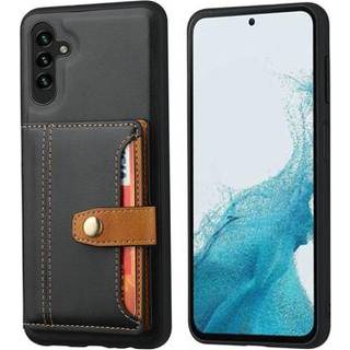 Samsung Galaxy S25 Retro Style Cover med Pung - Sort