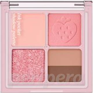 Peripera Ink Pocket Shadow Palette Eyeshadow Quads Creamy Formula Blendable Matt & Shimmer Shades Nem at pfre (007 FORRSJORDBR I SOL One Size