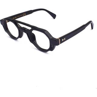 XLAB Unisex Paxi Optiske stel Acetat Sort Grå Geometrisk Fotokromatisk