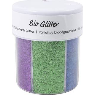 Bionedbrydelig Bio-glimmer, 6 farver, 168 ml