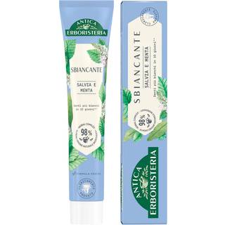 Naturlig Whitening Tandpasta ANTICA Erboristeria Salvie & Mint 75 ml.